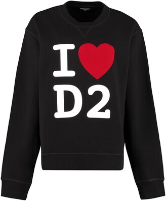 DSQUARED2 I Love D2 Print Sweatshirt