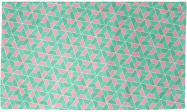 Ebern Designs Kitterman Trapezoids Indoor Door Mat