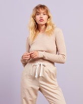 Thumbnail for your product : Nude Lucy Women's Neutrals Long Sleeve Tops - Nude Classic Knit - Size XL at The Iconic