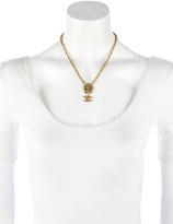 Thumbnail for your product : Chanel CC Drop Pendant Necklace
