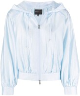 Thumbnail for your product : Emporio Armani Cropped Bomber Jacket