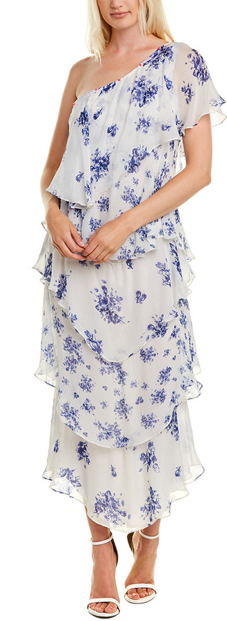 rococo sand melody strapless dress