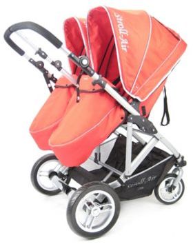 Stroll-Air My Duo Stroller in Red