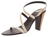 Thumbnail for your product : Donna Karan Leather Multi-Straps Sandals