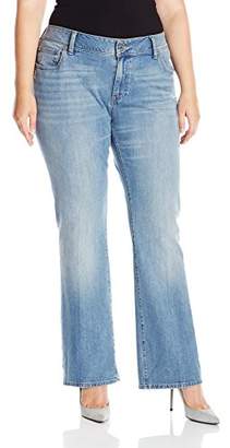 Lucky Brand Women's Plus Size Mid Rise Georgia Bootcut Jean In