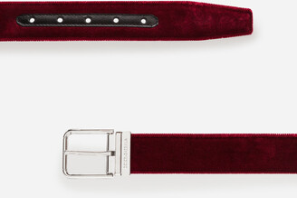 Dolce & Gabbana Velvet belt