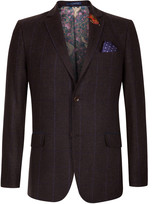 Thumbnail for your product : Ted Baker BROMAN Check wool blazer