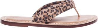 Bernardo Miami Cheetah Thong Sandals