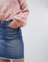 Thumbnail for your product : Pieces Denim Mini Skirt