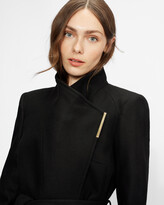 Thumbnail for your product : Ted Baker Rosess Wool wrap short coat