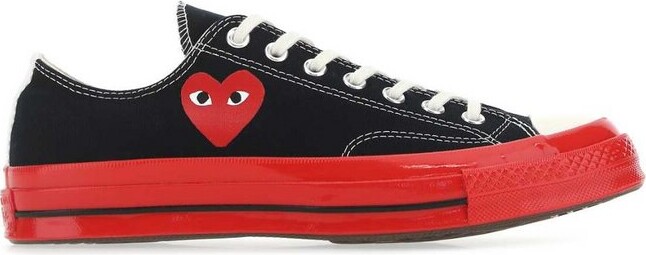 Comme des Garçons PLAY X Converse Chuck 70 Lace-Up Sneakers