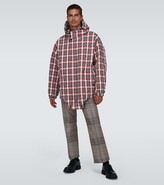 Thumbnail for your product : Burberry Diamond quilted cut-out hem parka