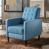 Thumbnail for your product : Hashtag Home Kaplan 27" Wide Manual Club Recliner Fabric: Muted Blue