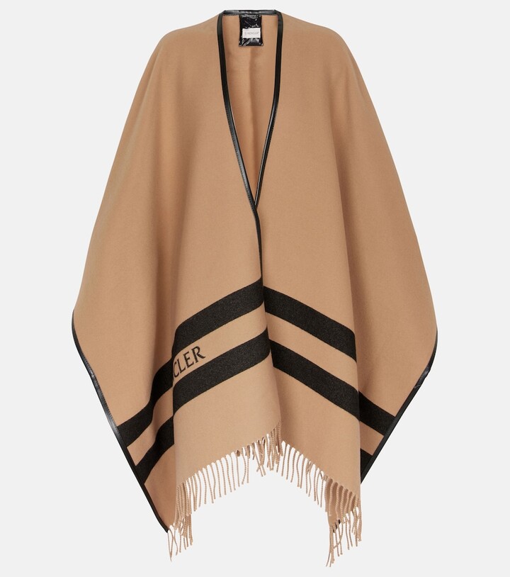 Moncler Poncho | Shop the world's largest collection of fashion 