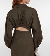Thumbnail for your product : Acne Studios Cotton-blend shirt dress