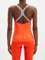 Thumbnail for your product : adidas by Stella McCartney Truepurpose Recycled Fibre-blend Tank Top - Orange