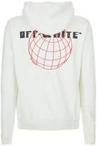 Thumbnail for your product : Off-White Globe Embroidered Hoodie