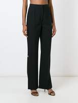 Thumbnail for your product : Dolce & Gabbana side slit trousers
