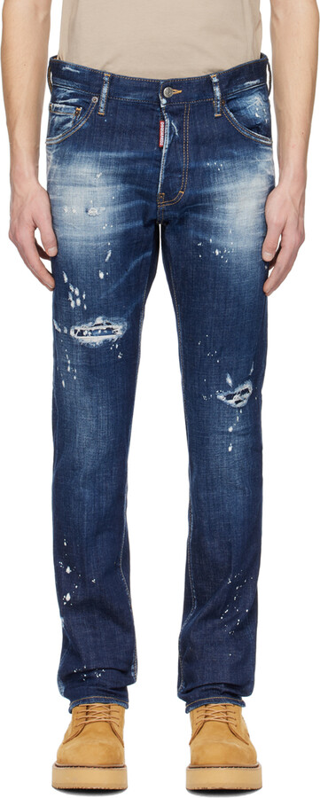 Navy Blue Jeans Men | ShopStyle