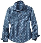 Thumbnail for your product : Gap Floral print chambray shirt