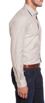 Thumbnail for your product : David Donahue Micro Houndstooth Print Regular Fit Shirt