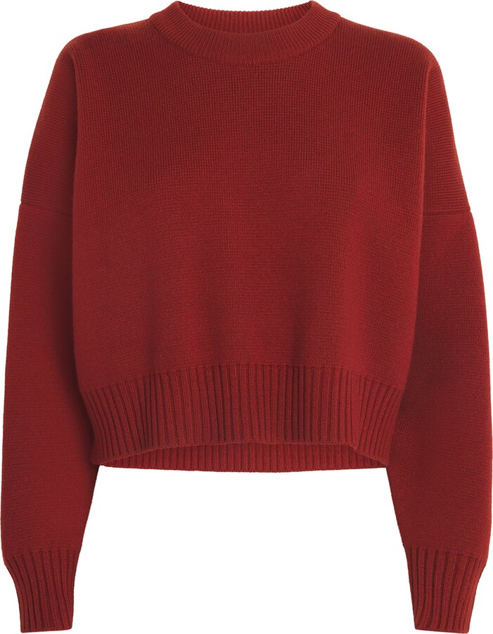 Johnstons of Elgin Cashmere Cropped Sweater