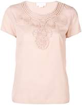 Thumbnail for your product : Genny embroidered detail T-shirt