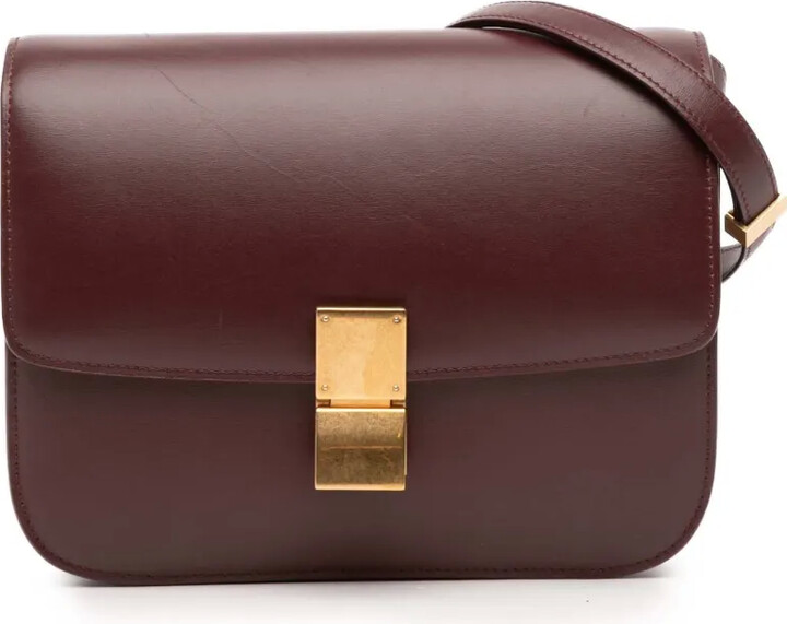 Céline Pre-Owned 2017 Medium Calfskin Classic Box crossbody bag