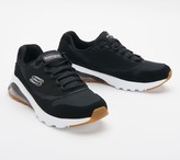 Leather Mesh Lace Up Sneakers Skech Air