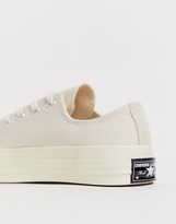 Thumbnail for your product : Converse Chuck '70 Ox mono parchment sneakers