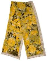 Thumbnail for your product : Dries Van Noten Embellished Silk Scarf