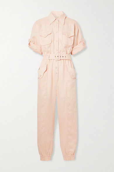 zimmermann linen jumpsuit