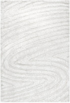 Thumbnail for your product : nuLoom Isabel Swirl Handmade Rug