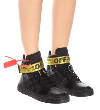 Off-White Exclusive to Mytheresa Industrial leather sneakers