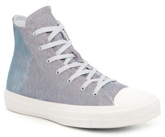 silver high tops womens