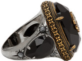 Thumbnail for your product : Alexander McQueen Gold Signature Jeweled Ring