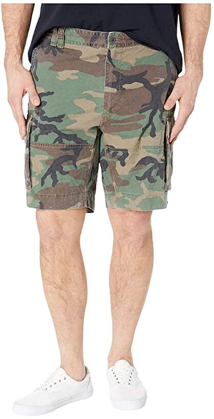 YULEgowinner Mens Outdoor Cargo Multi Pockets Big and Tall Rip Stop Athletic Short 