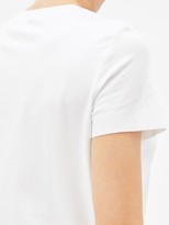 Thumbnail for your product : Commando Essential Short-sleeved Cotton-blend Bodysuit - White