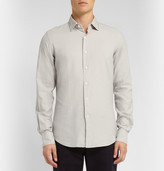 Thumbnail for your product : Incotex Glanshirt Slim-Fit Striped Cotton Shirt