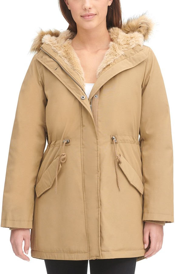 Levi's Women's Arctic Cloth Fishtail Parka Jacket ShopStyle Outerwear
