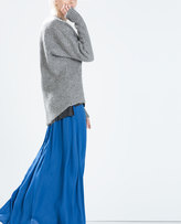 Thumbnail for your product : Zara 29489 Long Skirt With Elastic Waist