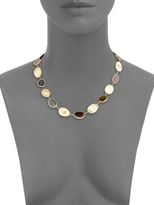 Thumbnail for your product : Marco Bicego Lunaria Multicolor Tourmaline & 18K Yellow Gold Collar Necklace