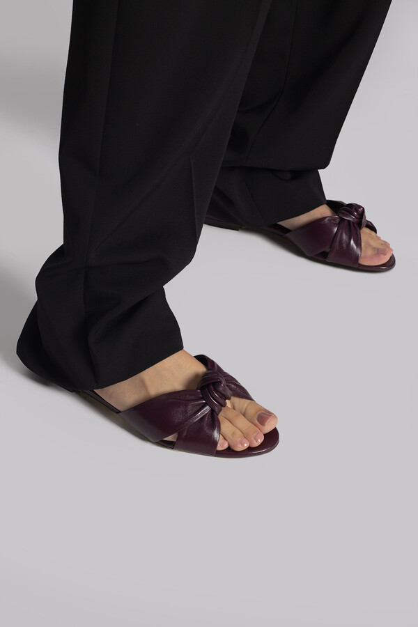 saint laurent bianca flat sandals