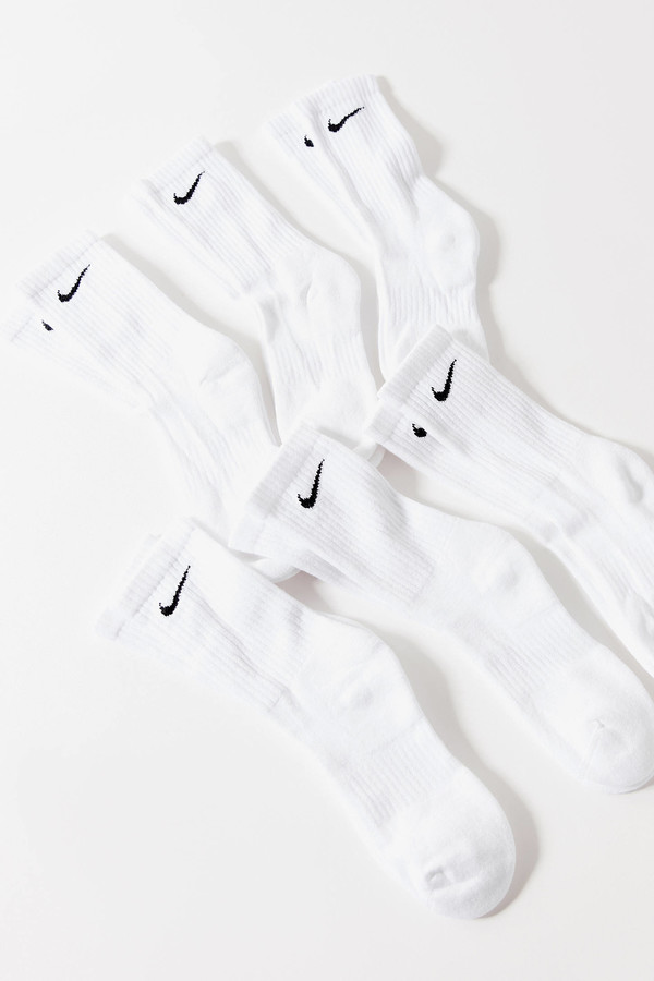 nike socks white women's