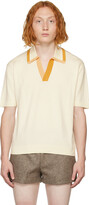 Thumbnail for your product : KING & TUCKFIELD Off-White Striped Polo