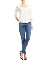 Thumbnail for your product : James Perse White Inside Out Raglan Tee
