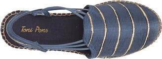 Toni Pons 'Nantes' Silk Stripe Sandal