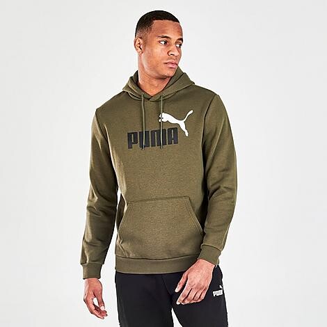 green puma sweater