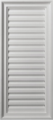 Urethane Gable Vent Louver, Functional