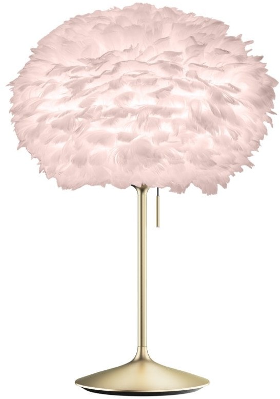 pink gold lamp